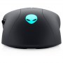 Dell | Gaming Mouse | Alienware AW320M | wired | Wired - USB Type A | Black - 3
